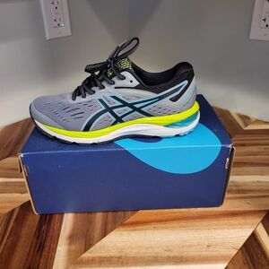 ASICS Women's Gel-Cumulus Running Shoes - Gray and Blue Size 8